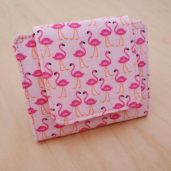 Lawn Flamingo Mini Wallet