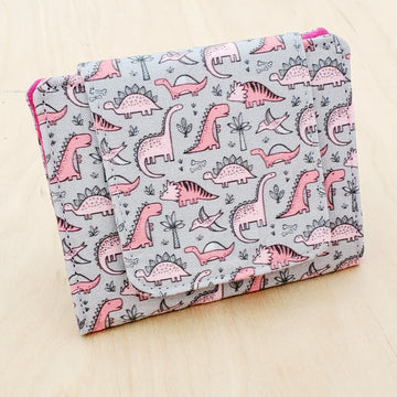 Pink-o-saurs Pink Dinosaur Mini Wallet