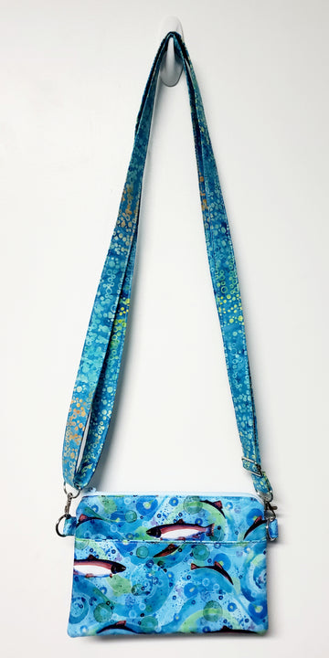 Dawn Geherety Salmon Crossbody Purse