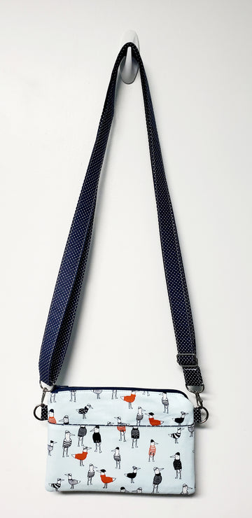 Fisher Gulls Crossbody Purse