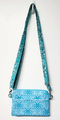 Octopus Damask Crossbody Purse