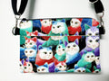 Porcelain Cats Crossbody Purse