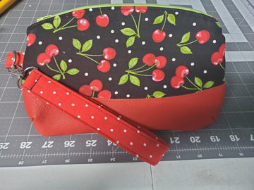 Cherry Wristlet