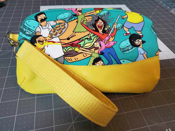 Bob's Burgers Food Fight Wristlet