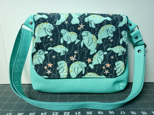 Oh The Hue Manatee Mini Messenger Purse