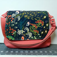 Midnight Garden Mini Messenger Purse