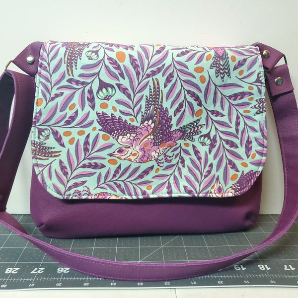 The Sparrows Are Flying Mini Messenger Purse