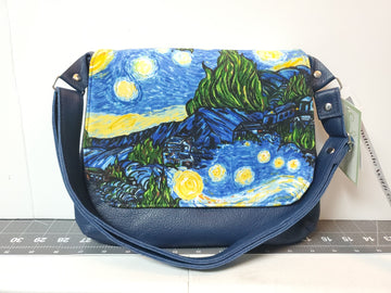 Starry Night Mini Messenger Purse