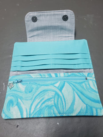 Frosty breeze wallet **Custom order for Shanlee Meissner**