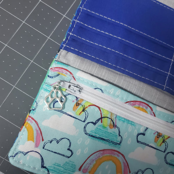 Stitch wallet -- Custom Order for Kristin D.