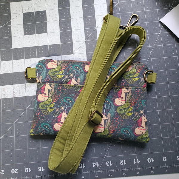 Halle Mermaid Love Crossbody Purse - Custom order for Misty Miklaszewski