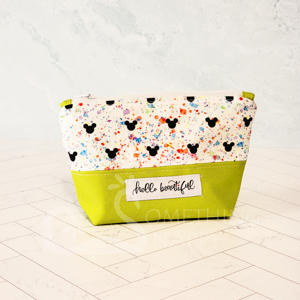 Hello Beautiful Cosmetic Bag - Pixie Size