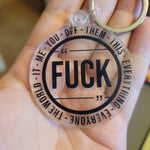 **NSFW** F-This That Everything Keychain