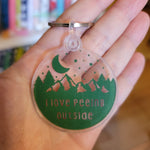 **NSFW** I Love Peeing Outside Keychain