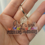 **NSFW** Chicken Lover Keychain