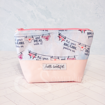Hello Beautiful Cosmetic Bag - Dragon Size