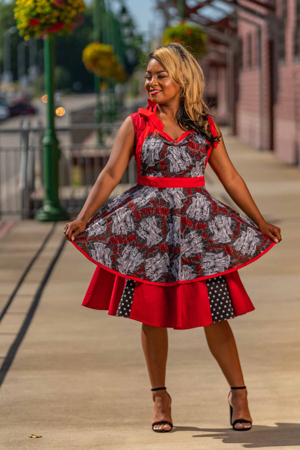 Doctor Who Weeping Angel Pin-up Apron