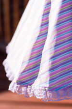 Pastel Sparkle Stripe Pin-up Apron