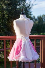 Hot Pink Polka Dot Pin-up Apron