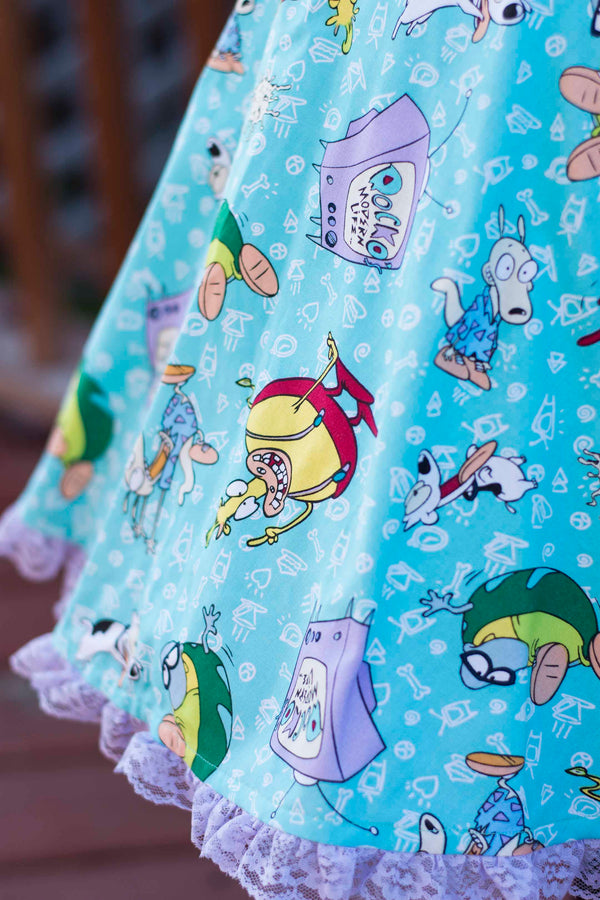 Rocko's Modern Life Pin-up Apron