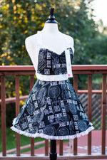 Black and White Star Trek Pin-up Apron