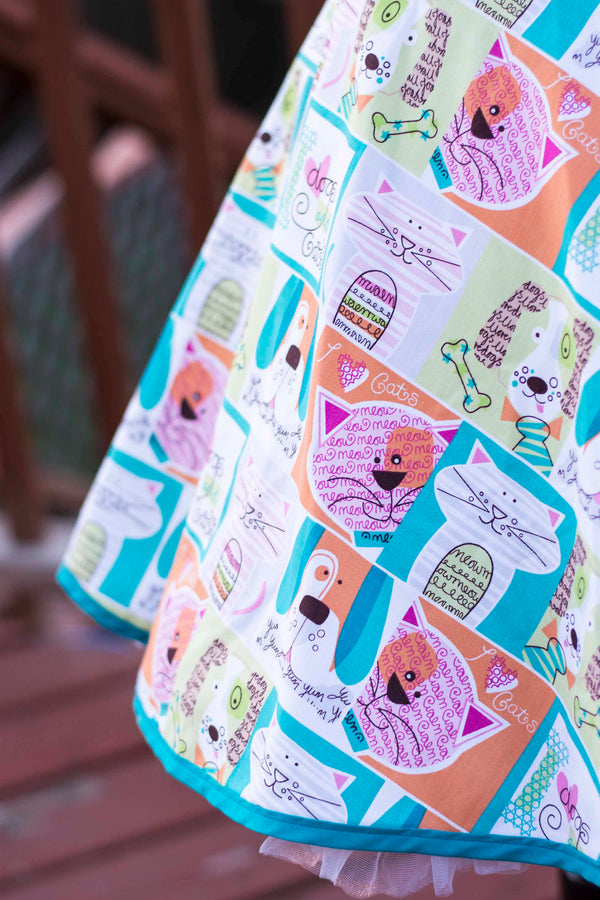 Cats and Dogs Pin-up Apron