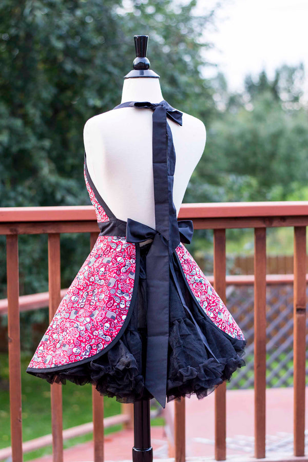 Biker Bandana Pin-up Apron
