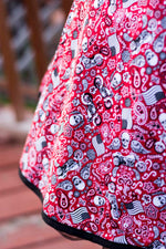 Biker Bandana Pin-up Apron