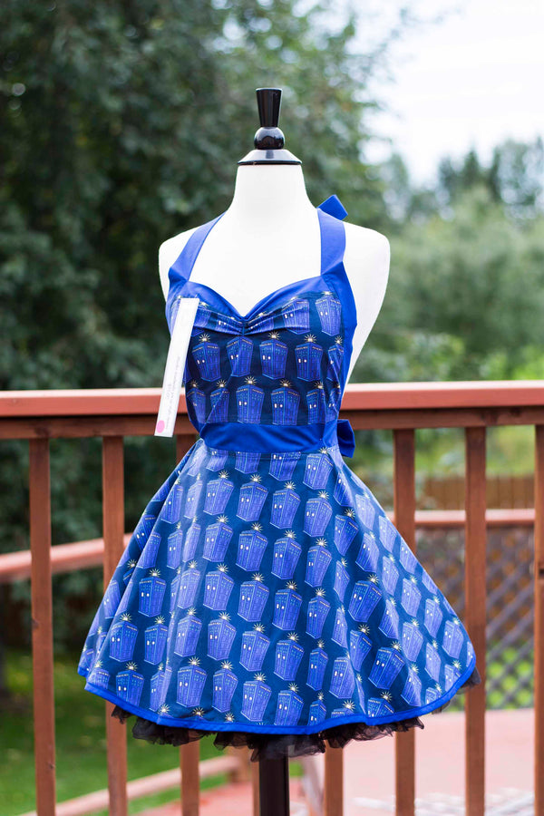 Doctor Who Tardis Pin-up Apron