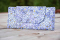 Periwinkle Hydrangea Floral Wallet