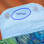 Salmon Season Batik Wallet