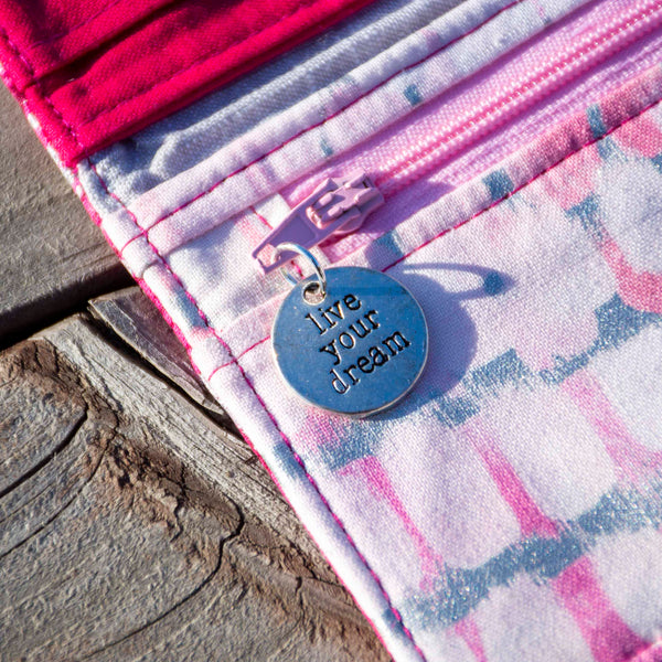 Dusti’s Garden Wallet - Pink