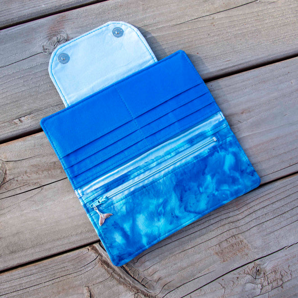 Batik Tribal Orca Whale Wallet