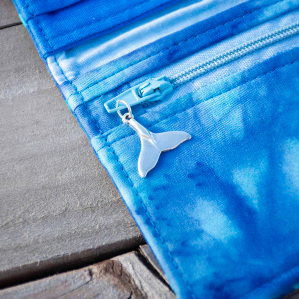 Batik Tribal Orca Whale Wallet