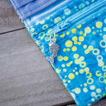 Salmon Season Batik Wallet