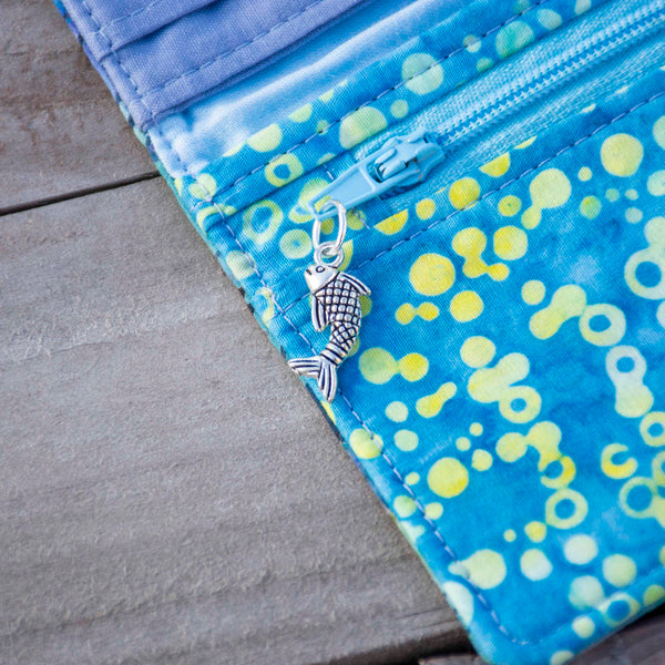Salmon Season Batik Wallet