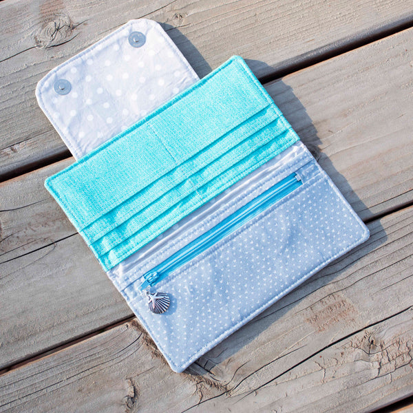 Playful Seals (Grey) Wallet