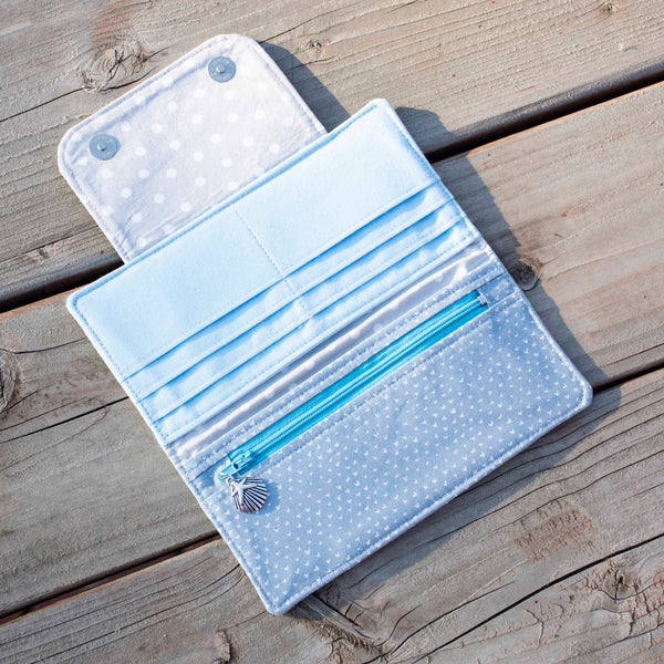 Playful Seals (Blue) Wallet