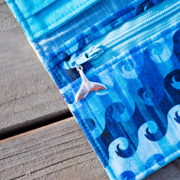 Wonderfully Whimsical Whales Wallet