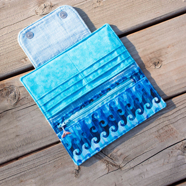 Wonderfully Whimsical Whales Wallet
