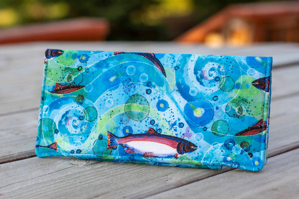 Dawn Geherety Salmon Wallet