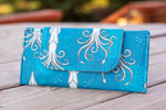 Deep Under the Sea Squid (Teal) Wallet