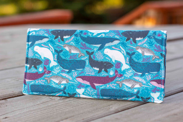 Wonderfully Whimsical Whales Wallet