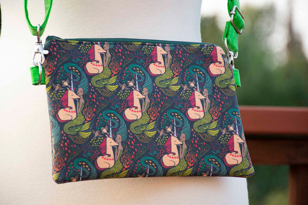 Halle Mermaid Love Crossbody Purse