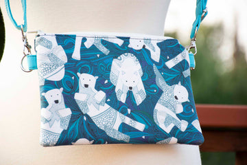 Polar Bear Plunge Crossbody Purse