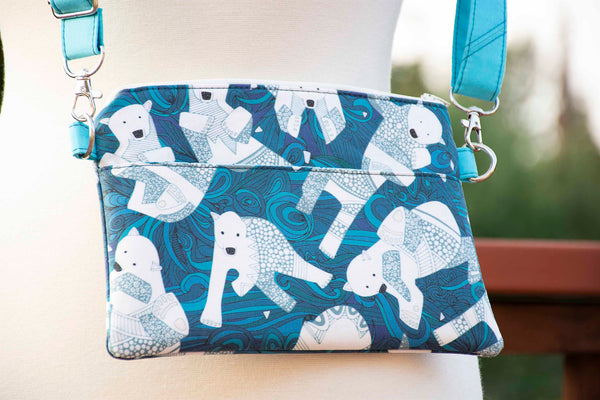 Polar Bear Plunge Crossbody Purse
