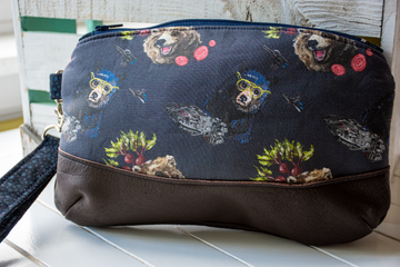 Bears, Beets, Battlestar Galactica Wristlet