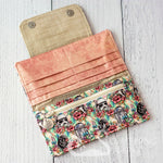 Floral Wars Wallet - Pastel