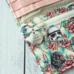Floral Wars Wallet - Pastel