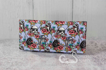 Floral Wars Wallet - Lilac